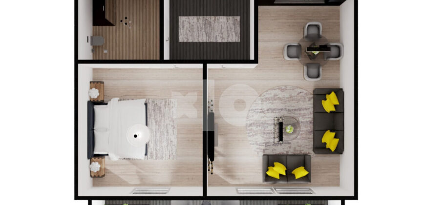 Dvosoban apartman / stan / 40m2 / Brus / Trebević