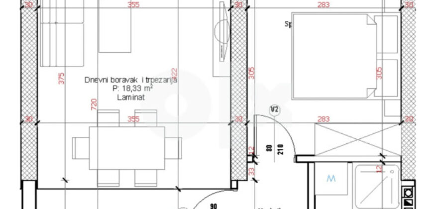 Dvosobni stanovi 43-46m2 / Istočno Sarajevo, Lukavica